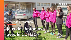 Jeux des Antonins - Atelier de préparation avec CDH30