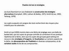Séminaire n°7 - Goal-setting et motivation d'accomplissement