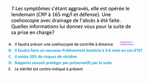 DFASM2 MIE 16/02/2021	14:00	16:00	Infections sexuellement transmissibles	FRANCINI Sarah	TD 308		MIE