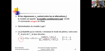 Econométrie des Variables Qualitatives - Cours 8