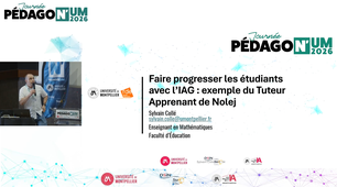 PédagoNUM PÉGAS – IA générative et accompagnement des étudiants en mathématiques avec Sylvain Collé