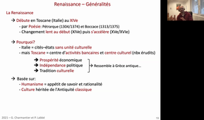 Histoire des Sciences- Cours 2-Partie 3b-FinPeriodeMedievale&Rennaissance