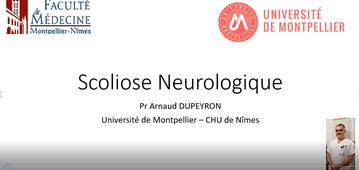 Scoliose neurologique. Pr Arnaud DUPEYRON