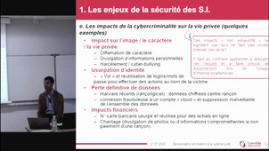 Sensibilisation et initiation à la cybersécurité