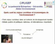 Colloque : Ciruisef 2011 - Recherche et innovation (Part.3).