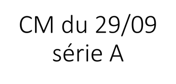 CM HLPH101 série A 29/09 09h45