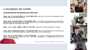 Cadre jur. Le contentieux de l'accord collectif par voie d'exception - L. BENTO de CARVALHO