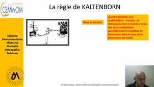 Mobilisation Articulation  Genou   Kaltenborn