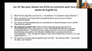 DFASM3 - Présentation ECOS nationaux - Pr Denis MORIN