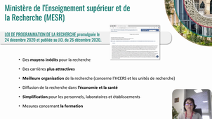 DU Management en environnement hospitalo-universitaire - Différences instances impliquées dans l’organisation de la recherche - Pr N. Houede