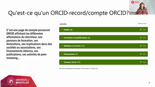 Gérer son identité numérique de chercheur avec ORCID