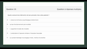 DFASM1 MID 02/03/2021	11:00	12:00	Agitation et délire aigus.	Y-STOEBNER /	Salle 302
