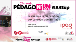 Les IA pour la préparation aux concours administratifs par Xavier Bailly