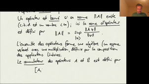 HLPH602 Mécanique quantique 2 - 1_2 Opérateurs