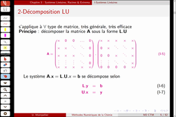 Méthodes Numériques Lect5 20191007