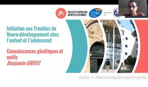 Connaissances génétiques et outils - B. GRIVET, Psychiatre