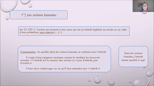 Les fins de non-recevoir