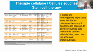 DE: Les nouveauc traitements régénératifs - Dr GRAZIANA