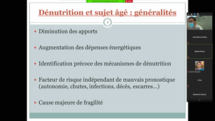 DFASM2 MIF 19/10/2020 Troubles nutritionnels chez le sujet âgé ROUSSEL S. MIF