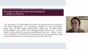 Les mesures d'instruction de la juridiction prud'homale - S. MRAOUAHI