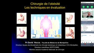 D.U PEC Obésité - Pr. David Nocca - Chirurgie de l'Obésité - Les techniques en évaluation