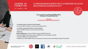 Le créancier muni de sûreté face à la procédure collective : quelles nouvelles règles du jeu ? Atelier 3