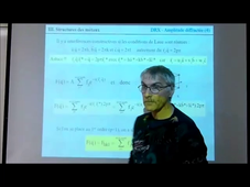 Cours Métaux MCPC S3 : DRX partie 2 et propriétés électriques partie 1
