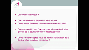 DFASM1 MIB - P. CUVILLON  C. GALLAY - Prise en charge de la douleur chez un patient atteint du cancer (08/10/2020)