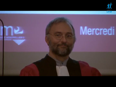 Remise des insignes de Docteur Honoris Causa à Peter Fratzl.