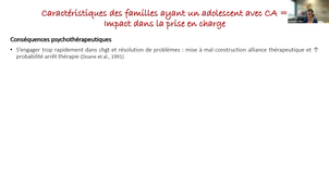 THERAPIE FAMILIALE POUR LES ADOLESCENTS AYANT UNE CONDUITE ADDICTIVE (CA)  COMMENT TRAVAILLER LA RECONNEXION EMOTIONNELLE - Céline BONNAIRE.mp4