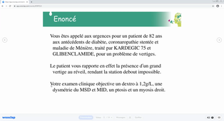 DFAMS1 MID 24/02/2021	10:00	12:00	Accidents vasculaires cérébraux. Hémorragie méningée.	A-TER SCHIPHORST	302
