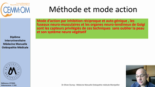 Principe de methode d'étirement post isometrique