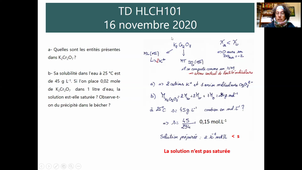 HLCH101 Exercice supplémentaire Partie IV