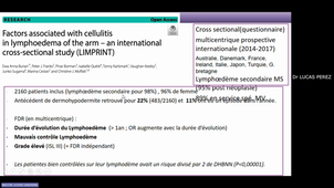 DU Lymphologie - L. PEREZ