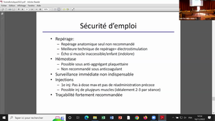 DIU SPASTICITÉ 18/11/2022 14h00-15h15 : Toxine Botulique, pharmacologie mode d’action Villiet M - 15h30-17h00 : Troubles du tonus et complications NO après lésion médullaire HY Bonnin