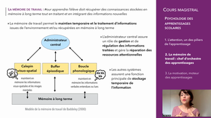 CM8.2 Psychologie des apprentissages scolaires, troubles cognitifs des apprentissages Lucile Soullier