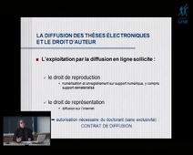 Formation MED - 'La diffusion des thèses électroniques et le droit d'auteur' - par Agnès Robin  - Ercim Montpellier