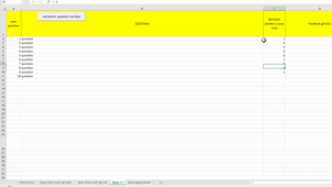 Moodle Import question via Excel