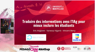 Traduire des interventions avec l'IAg pour mieux inclure les étudiants (Polytech / CHARM-EU)