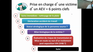 04/05/2021	16:00	18:00	Exposition accidentelle aux liquides biologiques : conduite à tenir. Syndrome mononucléosique	PEREZ L.	309	3563247141	MIF