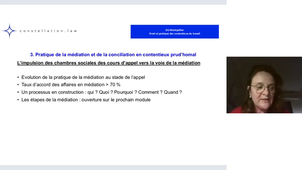 Outil jur. nego. Cadre jur. et l'entretien indiv. - O. OBLED-DUPEYRE