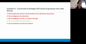 01/04/2021	10:00	12:00	Fièvre et grossesse - Prévention des infections à risques fœtal	DUPORT PERCIER Marie 	308	MIE