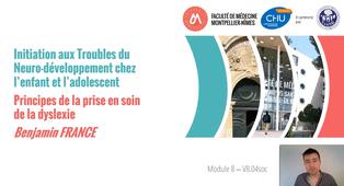 Principes de la prise en soin de la dyslexie – B. FRANCE, Orthophoniste