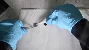 Battery Lab - Coin cell mounting