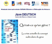 HiPhis - Qu'est-ce qu'un gène? avec Jean Deutsch