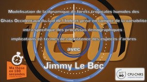 Ma thèse en 180 secondes Jimmy Le Bec