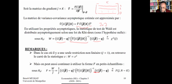 Econométrie (M1) - Cours 11