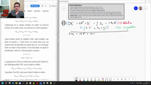 Préparation de chimie inorganique - TP3