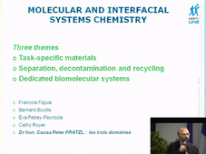 Conférences de la matinée Pôle Chimie Balard