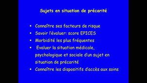 DFASM2 MIF 10h S Riviere 309 Sujets en situation de précarité (07/10/2020)